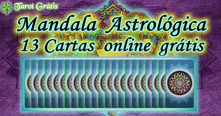 Mandala Astrológica Tarot grátis.